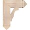 Ekena Millwork Balboa Arts & Crafts Smooth Bracket, Douglas Fir, 5 1/2"W x 18"D x 22"H BKT06X18X22BOA03SDF - alternate 2